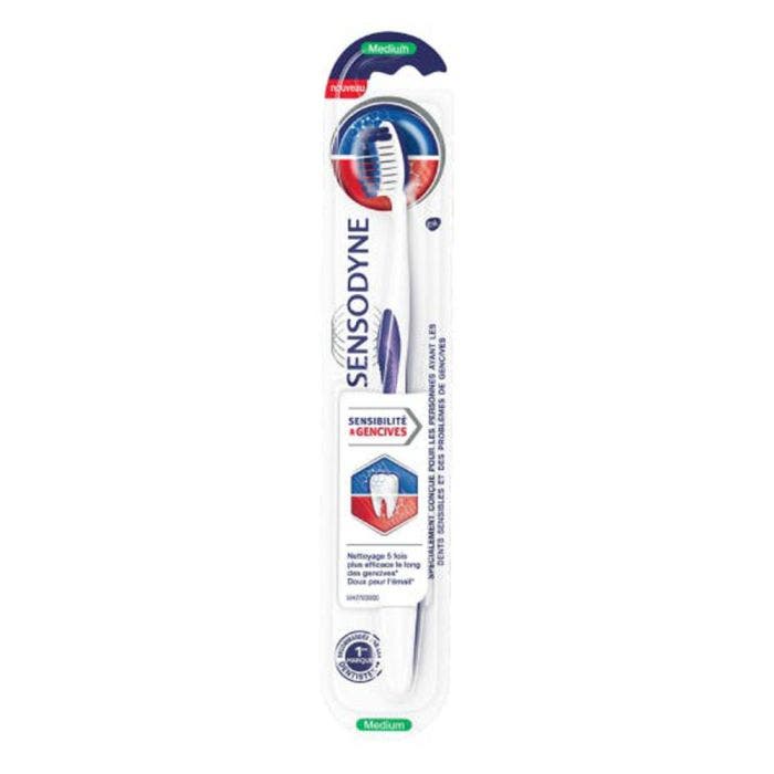 Brosse A Dents Sensibilite Et Gencives Medium Sensodyne