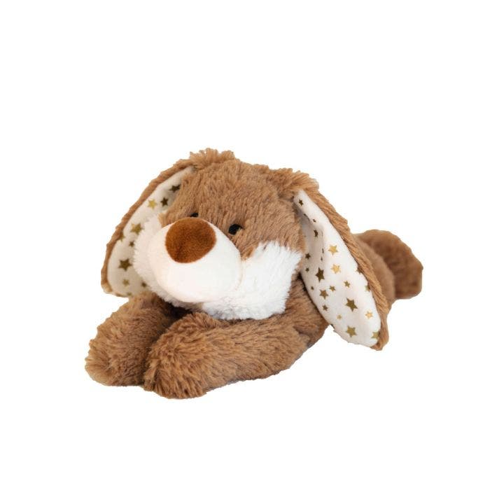 Bouillotte Lapin Etoile Marron Cozy Peluche Warmies Soframar