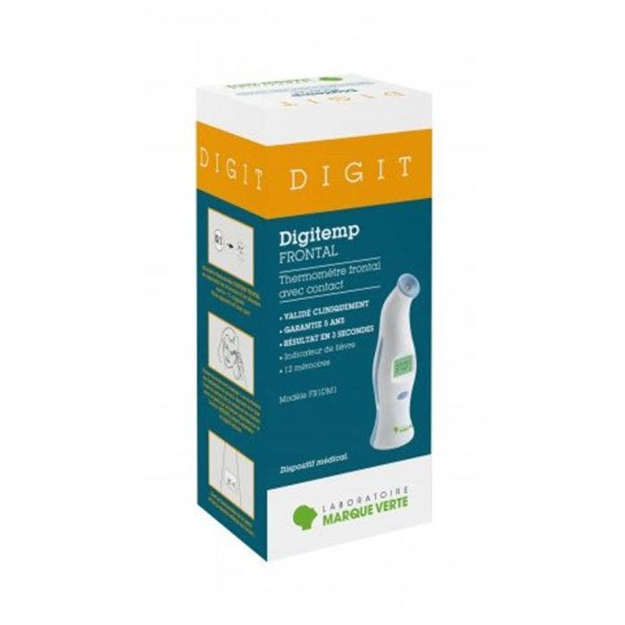 Thermometre frontal Avec contact Digit