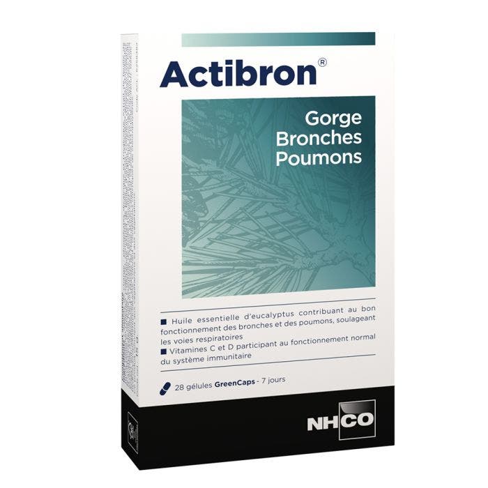 Actibron 28 gélules Inspiria Nhco Nutrition