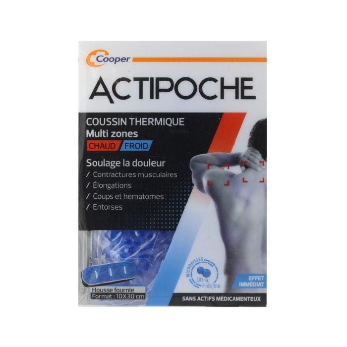 Multi zones Coussin thermique Actipoche
