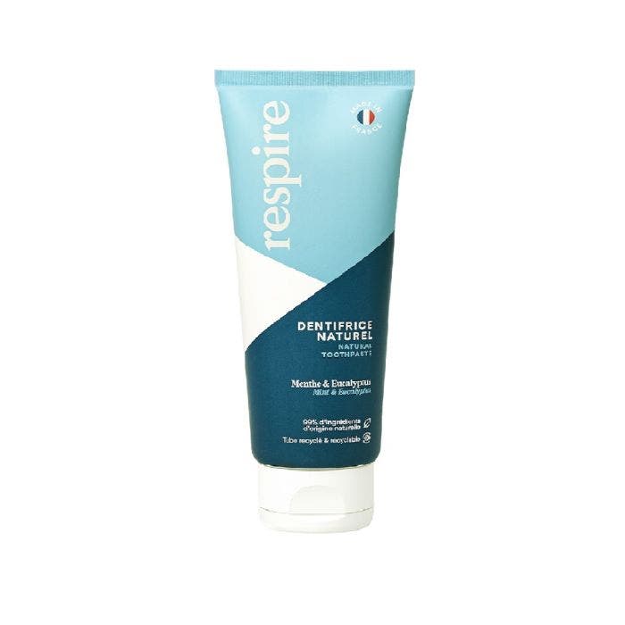 Dentifrice naturel 75ml Menthe et Eucalyptus Respire