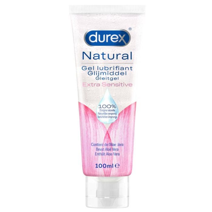 Lubrifiant Intime Naturel Extra Sensitive Aloe Vera 100ml Durex