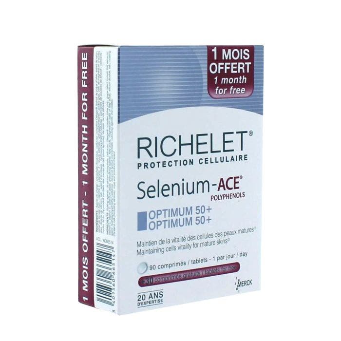 Selenium Ace Optimum 50+ Boite 90+30 Comprimes Richelet