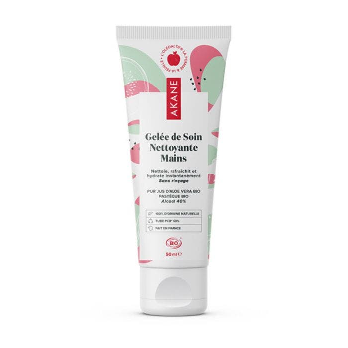Gelée de soin nettoyante mains 50ml Akane