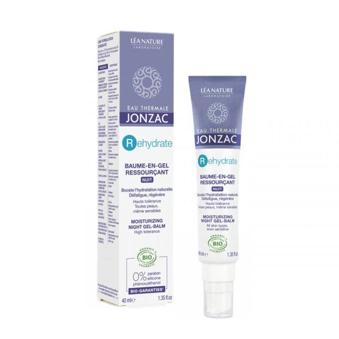 Baume-en-gel Ressourçant Nuit 40ml REhydrate Toutes peaux même sensibles Eau thermale Jonzac