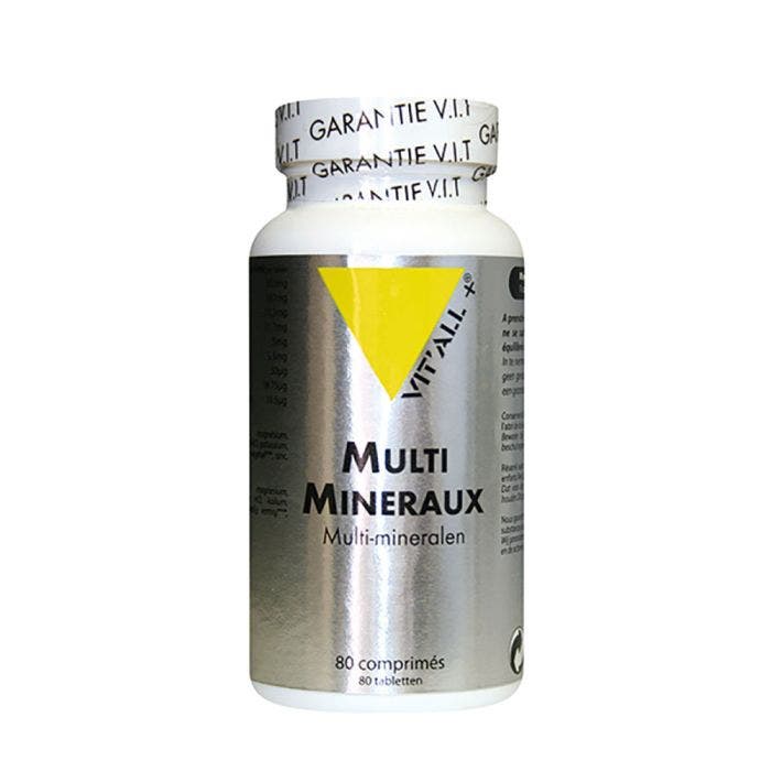 Multimineraux 80 Comprimés Vit'All+