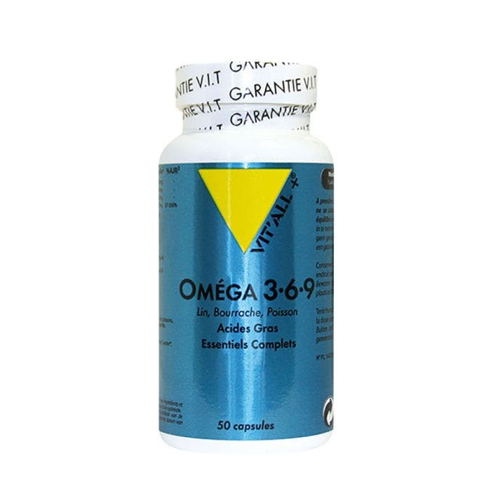 Omega 3/6/9 50 Capsules Vit'All+