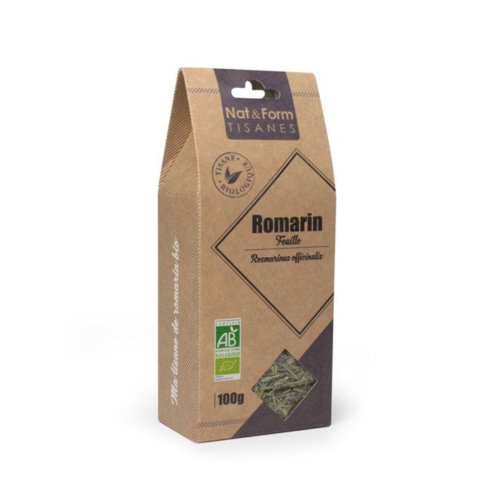 Tisane Bio Romarin Feuille 100g Nat&Form
