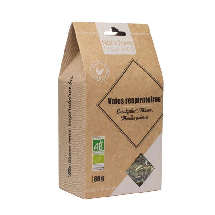 Tisane Voie Respiratoire Bio 80g Nat&Form