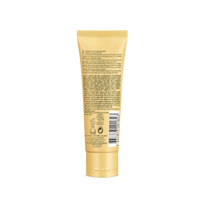 Creme Mains Huiles Essentielles Beurre De Karite Bio 50ml Miel Supreme Sanoflore