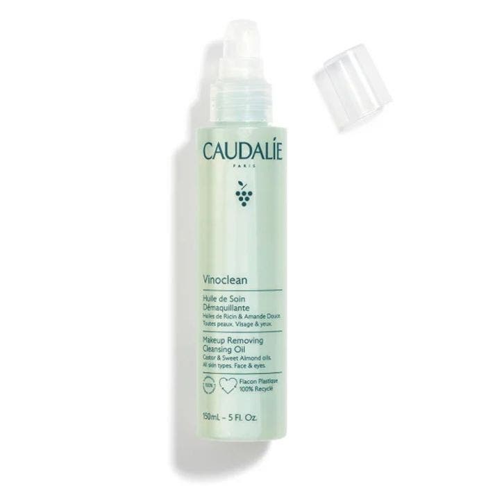 Huile De Soin Demaquillante 150ml Vinoclean Visage & Yeux Caudalie