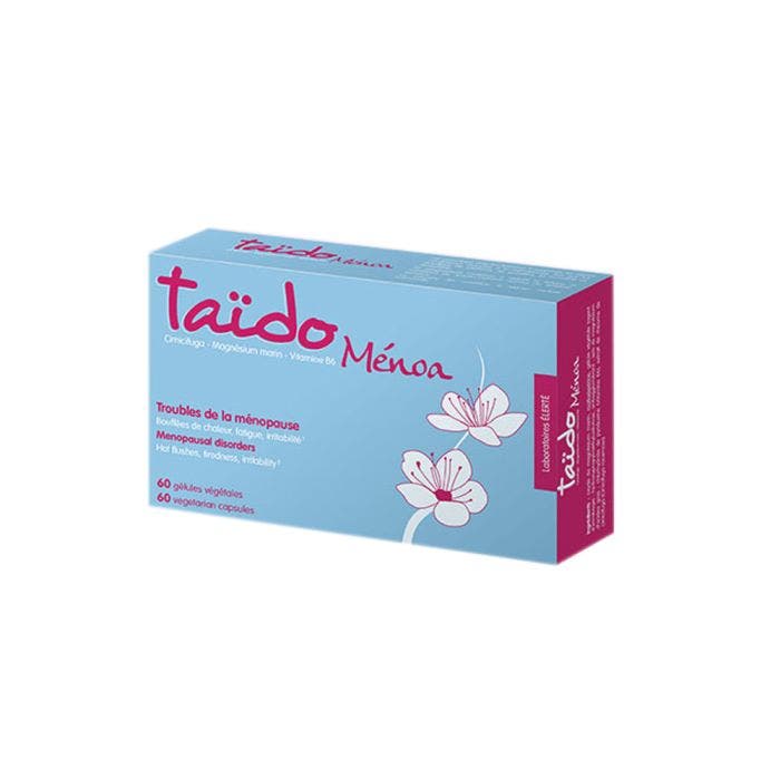 Ménoa Troubles de la Ménopause 60 gélules végétales Taïdo