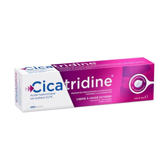 Crème intime 30g pour favoriser la cicatrisation Cicatridine