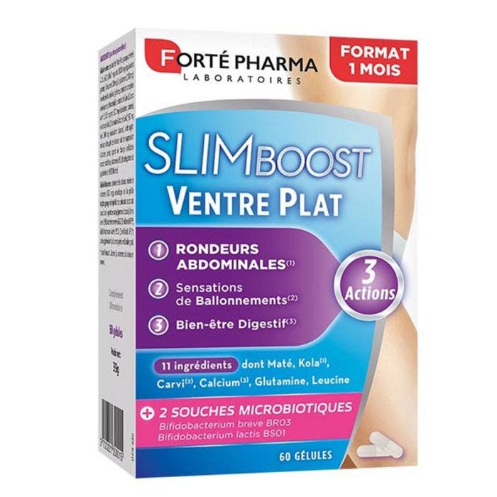 Ventre Plat 60 gélules SlimBoost Forté Pharma