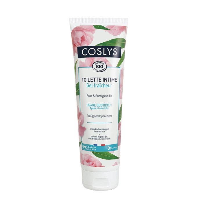 Gel intime fraîcheur bio 250ml Rose et Eucalyptus Coslys