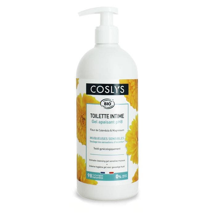 Toilette intime gel apaisant ph8 bio 500ml Coslys