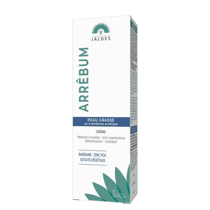 Creme 40ml Arrêbum Peaux grasse ou a tendance acnéique Jaldes