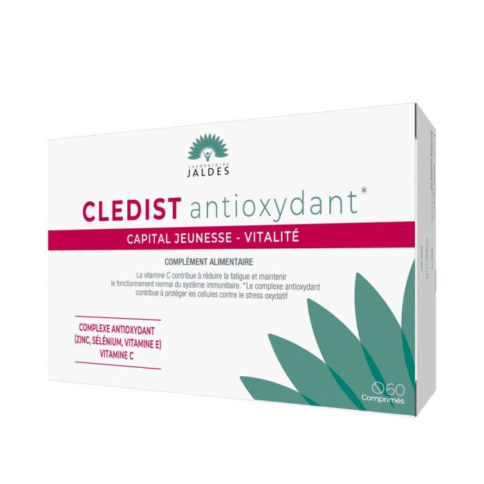 Antioxydant 60 comprimés Cledist Capital jeunesse et vitalité Jaldes
