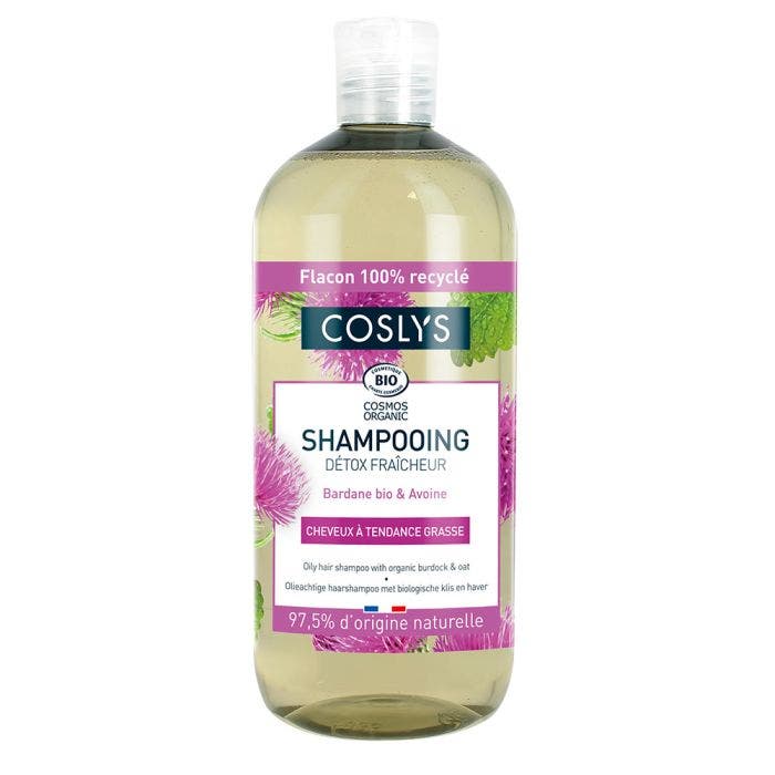 Shampooing detox fraicheur bio 500ml Cheveux gras Coslys