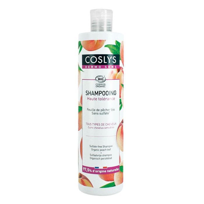 Shampooing Haute Tolerance Dermo Sens Bio 480ml Tous types de cheveux Coslys