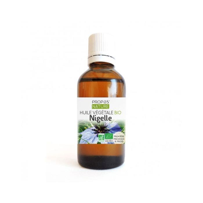 Huile vegetale nigelle bio 50ml Propos'Nature