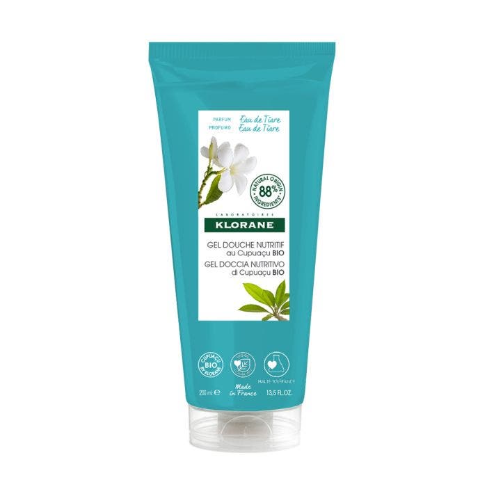 Gel Douche Nutritif 200ml Eau de Tiare Klorane