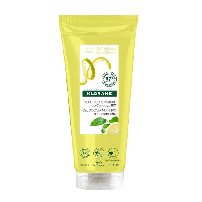 Gel Douche Nutritif 200ml Zeste d'Agrumes Klorane