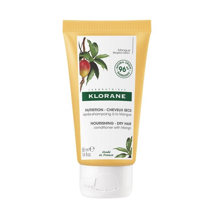 Après-Shampooing Nutrition 50ml Mangue Cheveux Secs Klorane