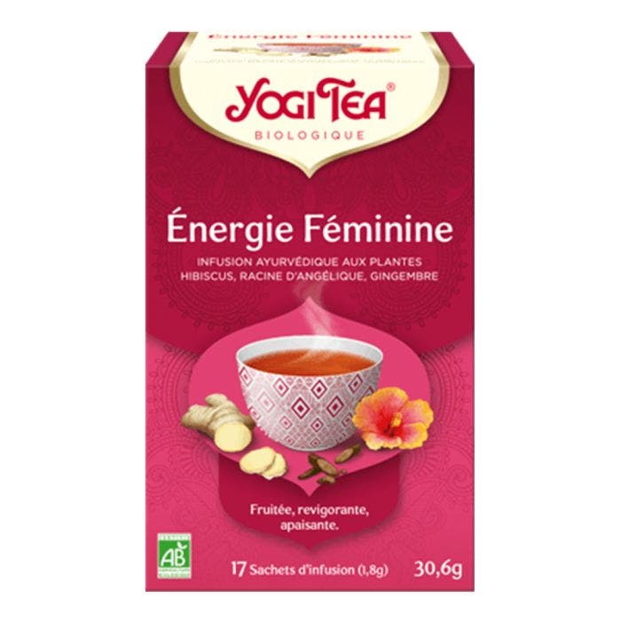 Energie Feminine Bio 17 Sachets Yogi Tea