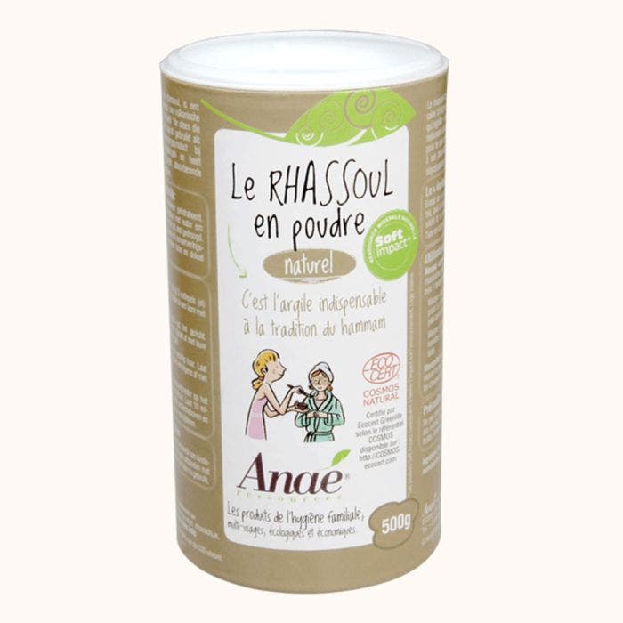 Rhassoul en poudre bio 500g Anae
