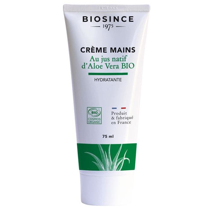 Crème Mains Bio 75ml Aloe Vera Bio Since 1975