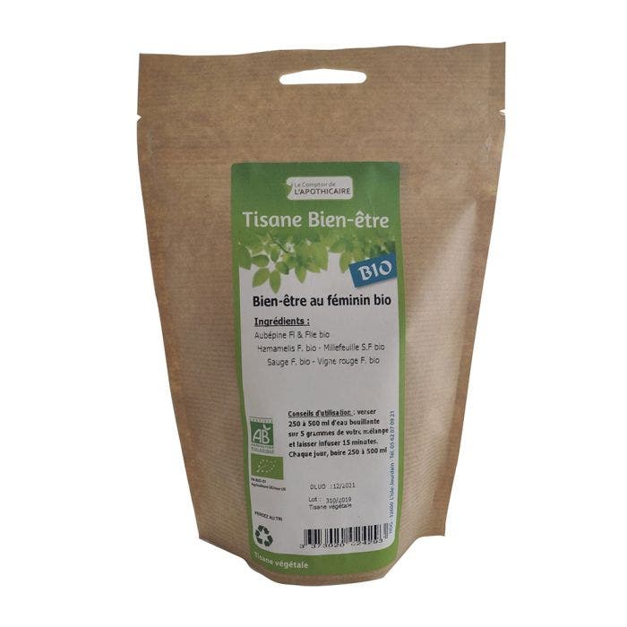 Tisane Bien-Être au Féminin Bio 50g Le Comptoir de l'Apothicaire