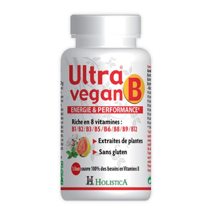 Ultra Vegan B 30 Comprimés Holistica