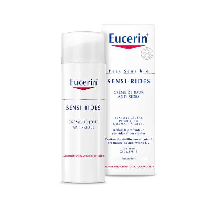Soin Anti-rides Jour Fluide 50ml Sensi-Rides Eucerin