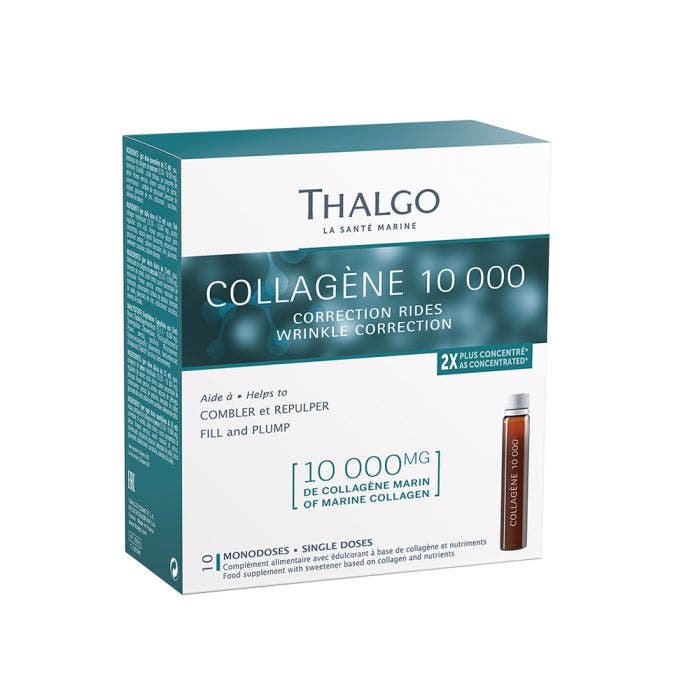 Collagène 10 000 10 monodoses de 25ml Thalgo