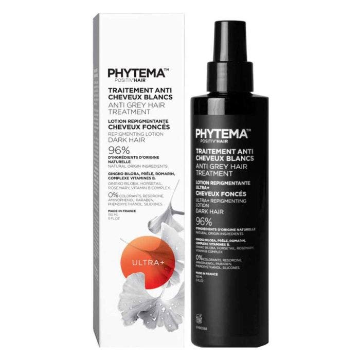 Lotion repigmentante ultra + 150ml Positiv'Hair Cheveux fonces Phytema