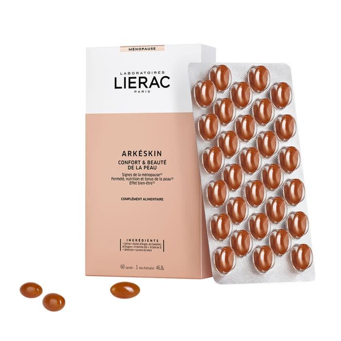 Confort & Beauté De La Peau 60 Capsules Arkéskin Lierac