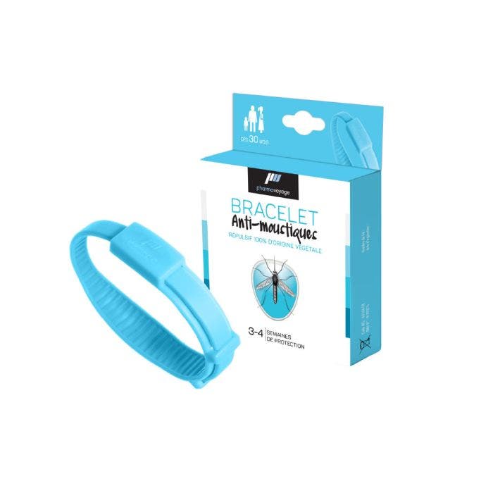 Bracelet anti-moustiques Pharmavoyage