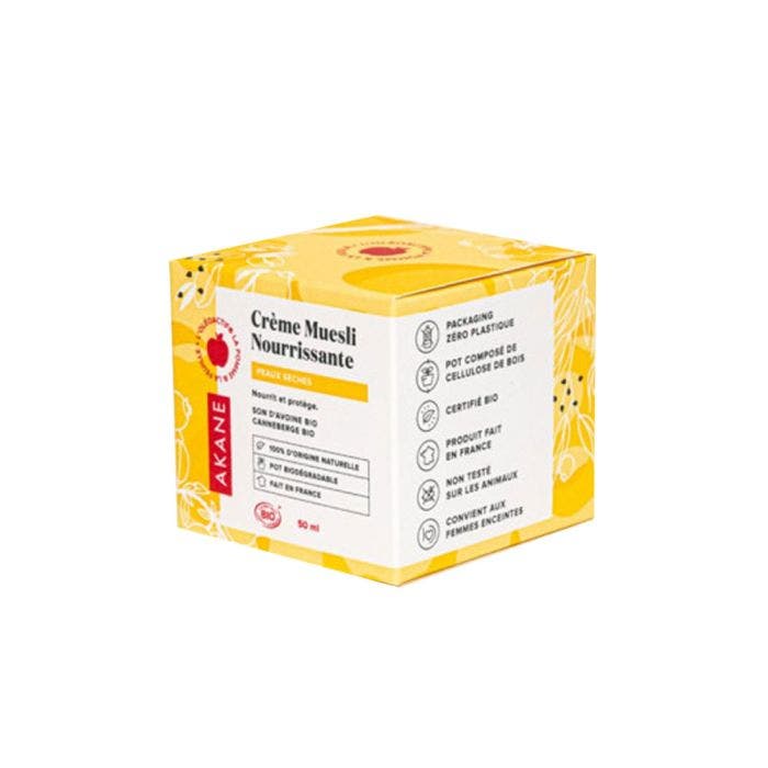 Creme Muesli Nourrissante Bio 50ml Akane Easypara