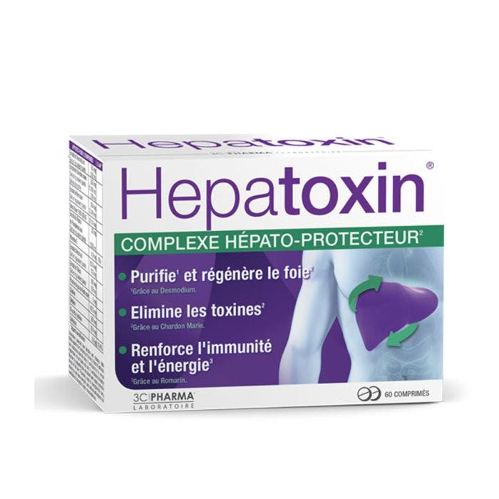 HEPATOXIN® 60 comprimés 3C Pharma