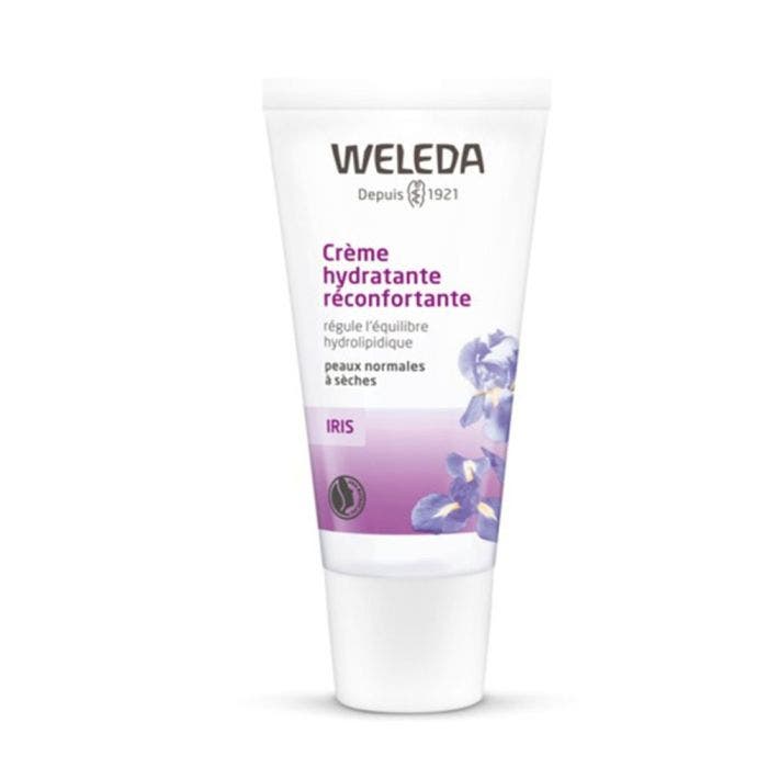 Creme De Jour Hydratante 30ml Iris Peaux normales A Seches Weleda