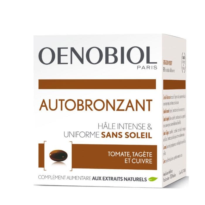 Autobronzant 30 capsules Oenobiol