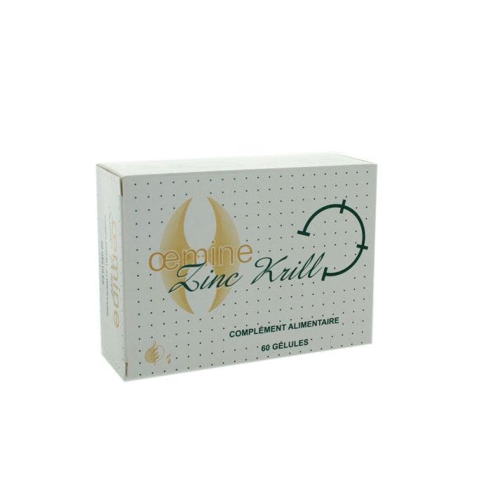 Zinc Krill 60 Gelules Oemine