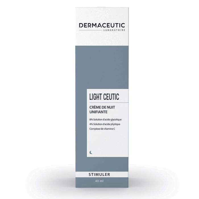 Creme De Nuit Unifiante 40ml Light Ceutic Stimuler Dermaceutic