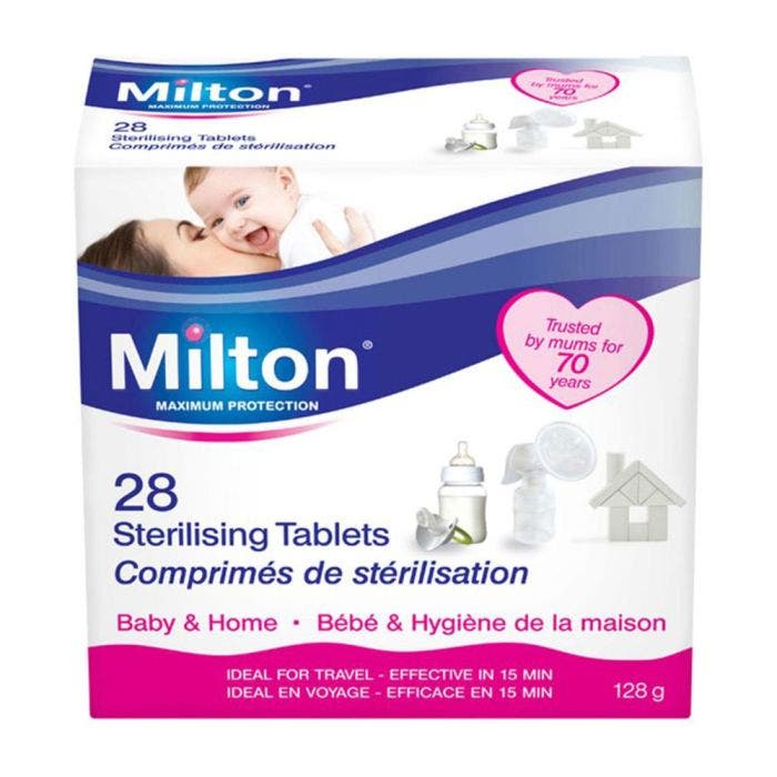 Lot De 2 Paquet De 50 Milton Mini-Comprimés De Stérilisation 