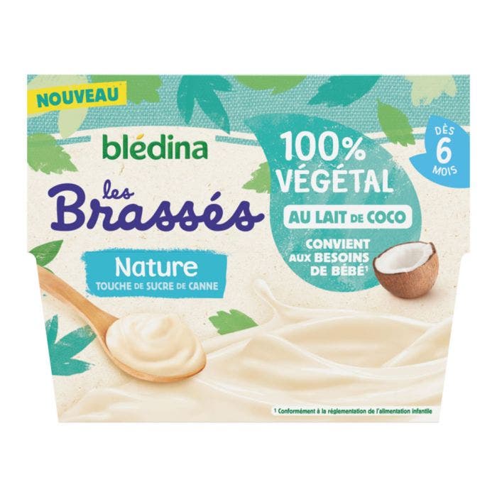 Brasse 100 Vegetal 4x95g Des 6 Mois Bledina Easypara