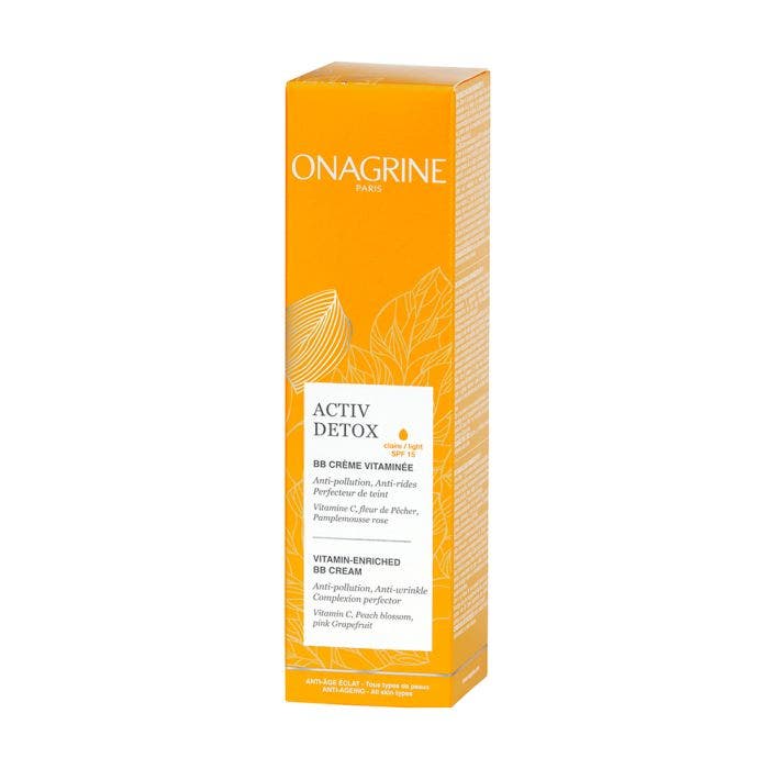 Bb Creme Vitaminée Claire Spf15 Anti Age 40ml Activ Detox Onagrine