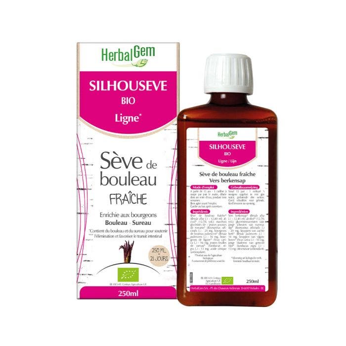 Seve De Bouleau Fraiche Bio Silhouseve Ligne 250ml Herbalgem