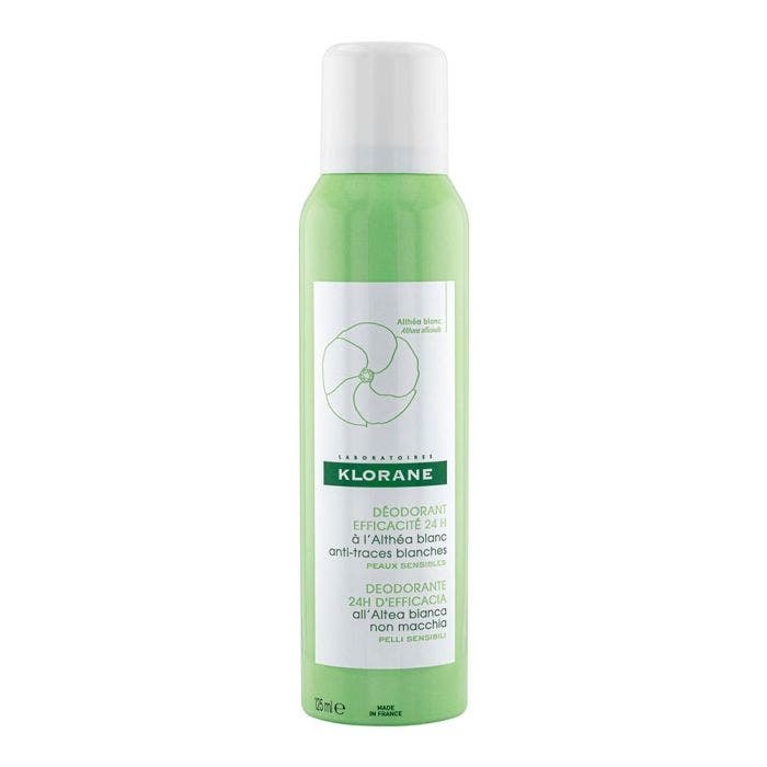 Deodorant Spray 125ml Althea Blanc Klorane